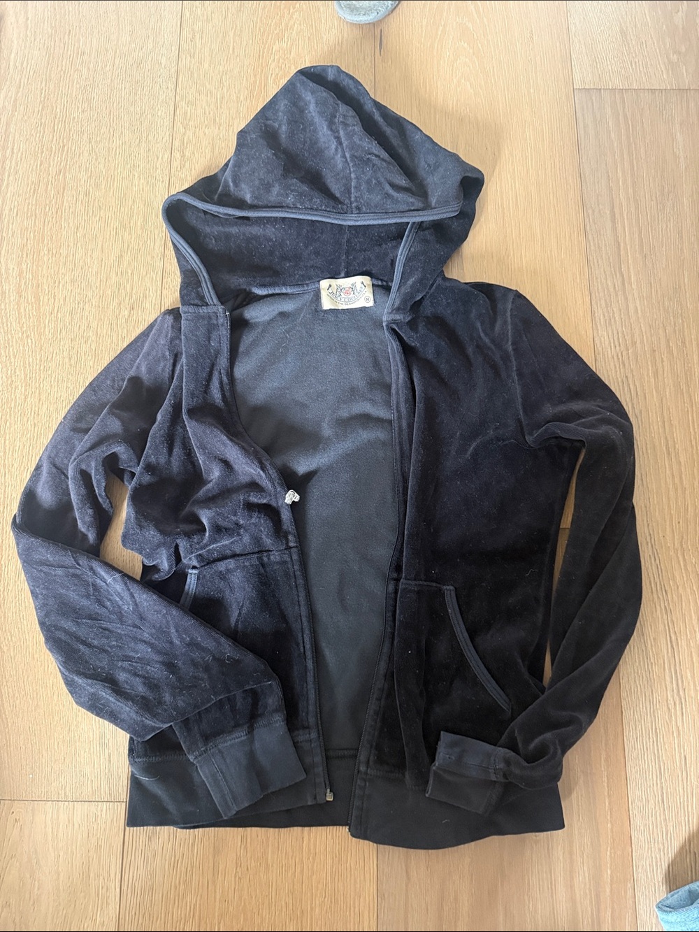 Juicy Couture Black Zip Up